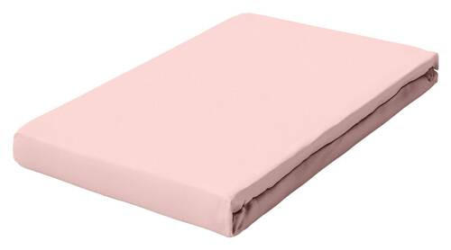 BOXSPRING-FIXLEINTUCH - Rosa, Basics, Textil (160/220cm) - Schlafgut
