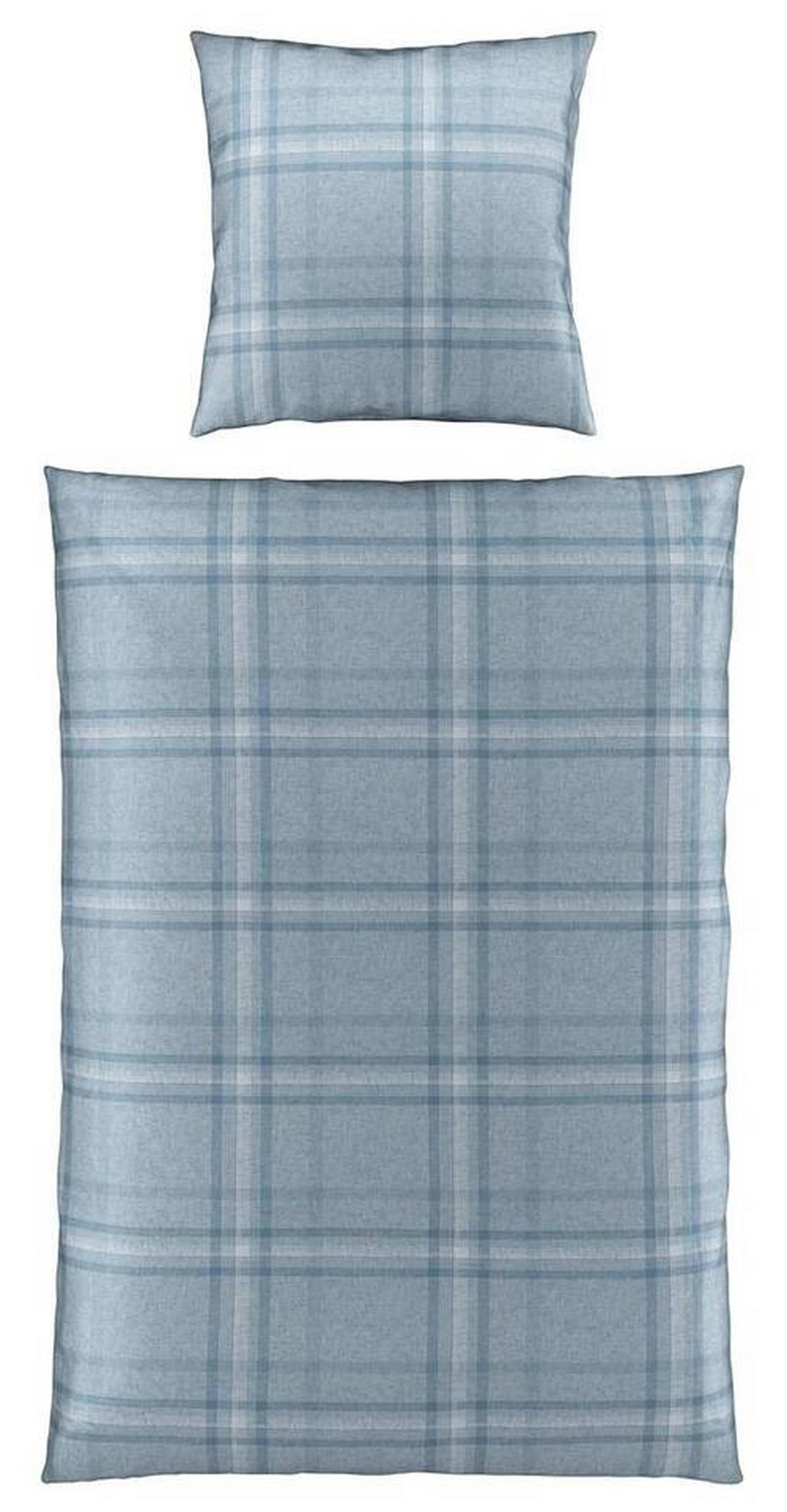 POVLEČENÍ, satén, modrá, 155/220 cm - modrá, Konvenční, textil (155/220cm) - Novel