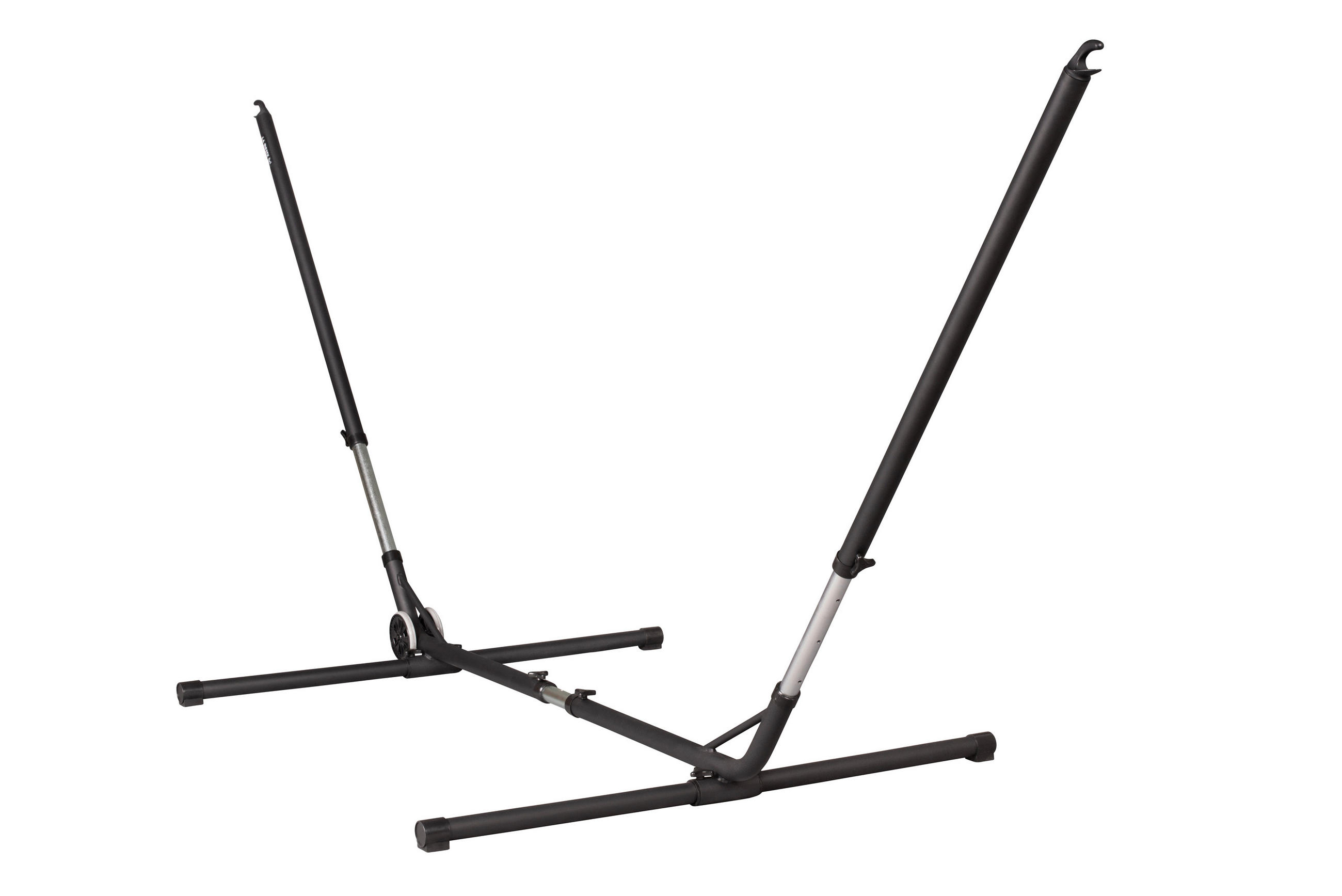 HÄNGEMATTENGESTELL  - Anthrazit, KONVENTIONELL, Metall (275-375/120/95-130cm) - La Siesta