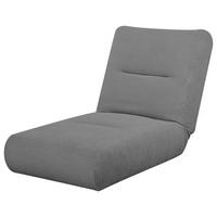ROZKLÁDACÍ KŘESLO NA SPANÍ  - tmavě šedá, Design, textil (81/88/160cm) - Livetastic