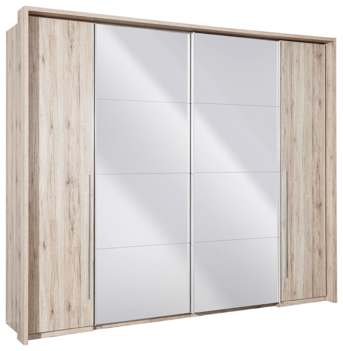 PASSEPARTOUTRAHMEN 276/230/17 cm Eiche San Remo  - Eiche San Remo, KONVENTIONELL, Holzwerkstoff (276/230/17cm) - Ti'me