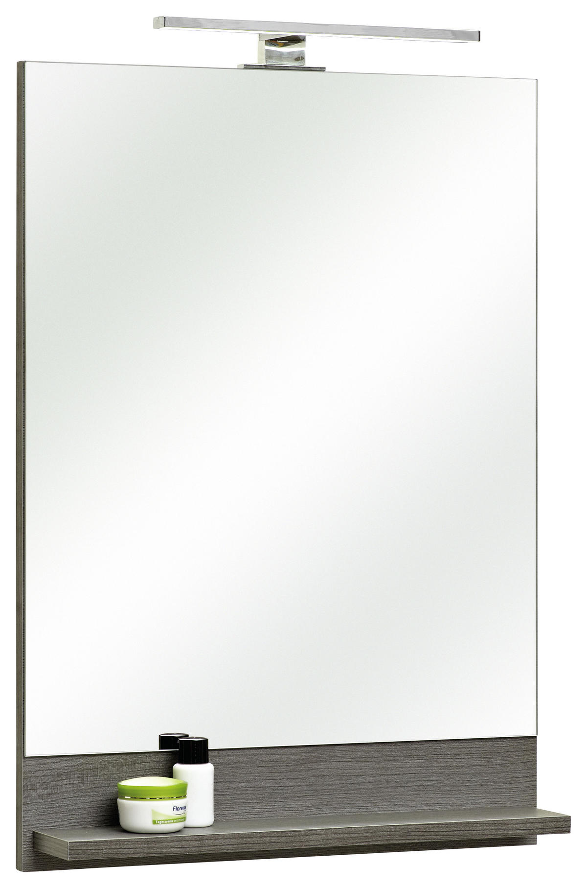 WANDSPIEGEL 50/70/10 cm  - Graphitfarben, KONVENTIONELL, Glas/Holzwerkstoff (50/70/10cm) - Xora