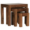 SET STOLIĆA boje Sheeshama  drvo   - boje Sheeshama, Design, drvo (37/35/37cm) - MID.YOU