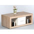 COUCHTISCH Eichefarben, Weiß - Eichefarben/Weiß, Design (115/60/48,6cm) - Carryhome
