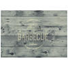 GRILLMATTE - Grau, Basics, Textil (75/120cm) - Esposa