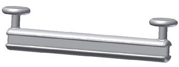 GLEITER  - Weiß, Basics, Kunststoff (6.3/1.5cm) - Homeware