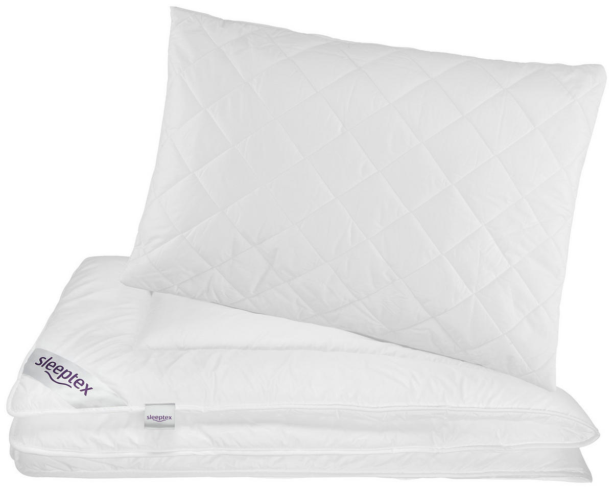 POLŠTÁŘ, 70/90 cm - bílá, Basics, textil (70/90cm) - Sleeptex