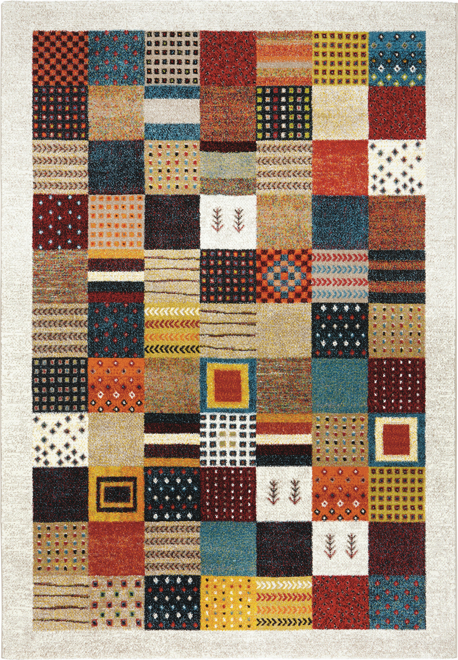 TKANÝ KOBEREC, 133/190 cm, vícebarevná - vícebarevná, Lifestyle, textil (133/190cm) - Novel