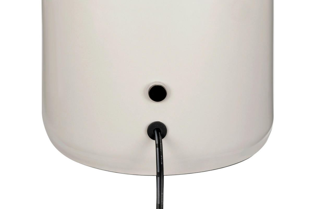 LED-TISCHLEUCHTE Akiba 28/38,4 cm   - Grau, Design, Glas/Keramik (28/38,4cm) - Dieter Knoll
