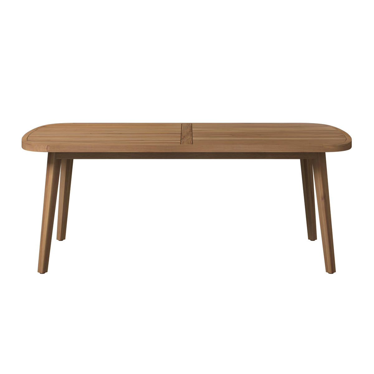 GARTENTISCH  - Akaziefarben, Natur, Holz (200/77/100cm) - Ambia Garden