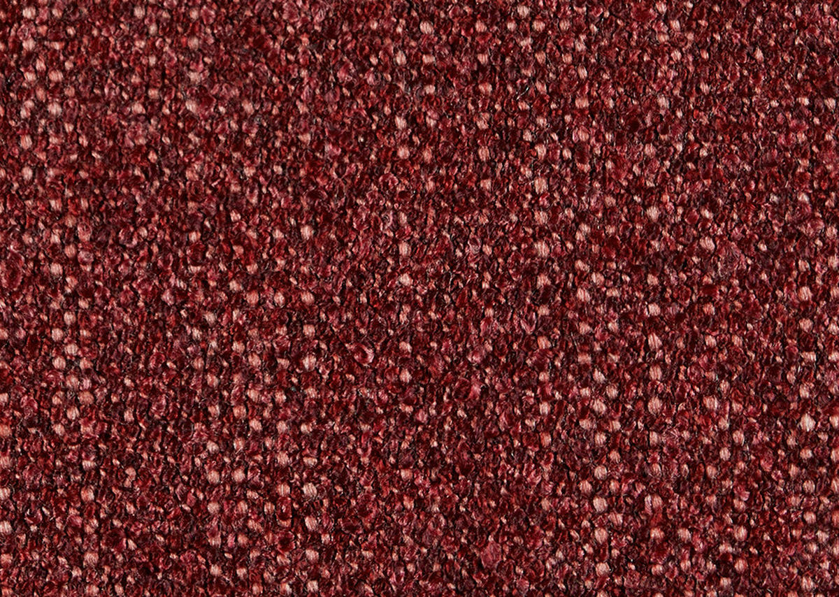 SESSEL in Flachgewebe, Mikrofaser Rot  - Rot/Schwarz, Design, Textil/Metall (84/65/91cm) - Koinor