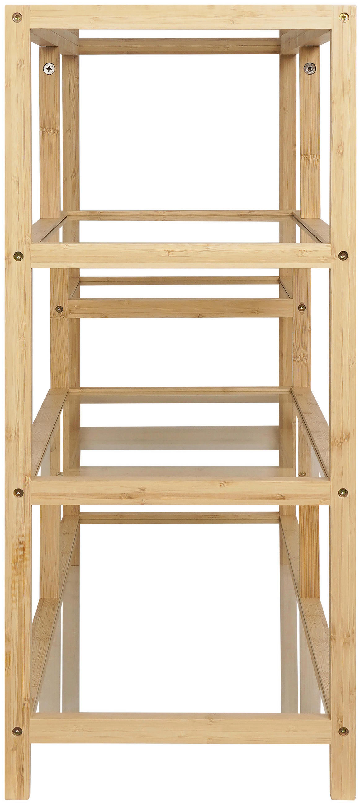 POLC 114/79/34 cm natúr színű  - natúr színű, Basics, Üveg/természetes anyagok (114/79/34cm) - Xora