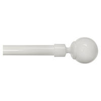 GARDINSTÅNGSET 120-210 cm  - vit, Basics, metall (120-210cm)