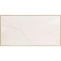 LEINWANDBILD 140/70/4,5 cm  - Weiss, Modern, Holz (140/70/4,5cm)