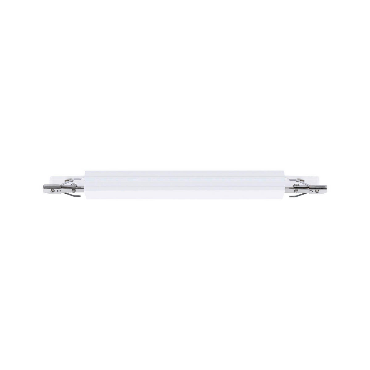 SCHIENENSYSTEM-STROMTRENNER - Weiß, Basics, Kunststoff (24,0/1,8/2,1cm) - Paulmann