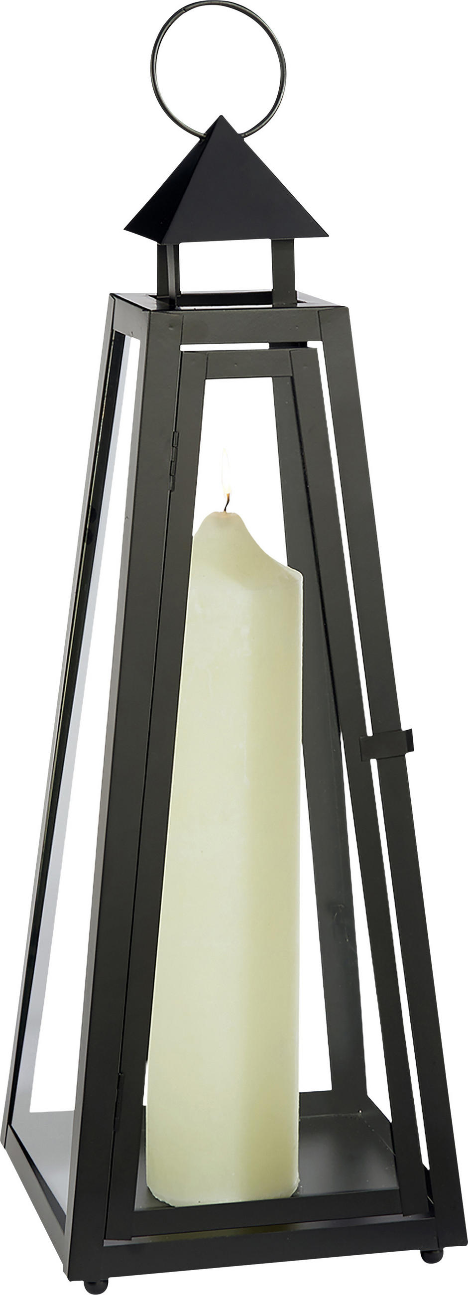 LÁMPÁS - fekete, Design, fém (25/70/25cm) - Ambia Home