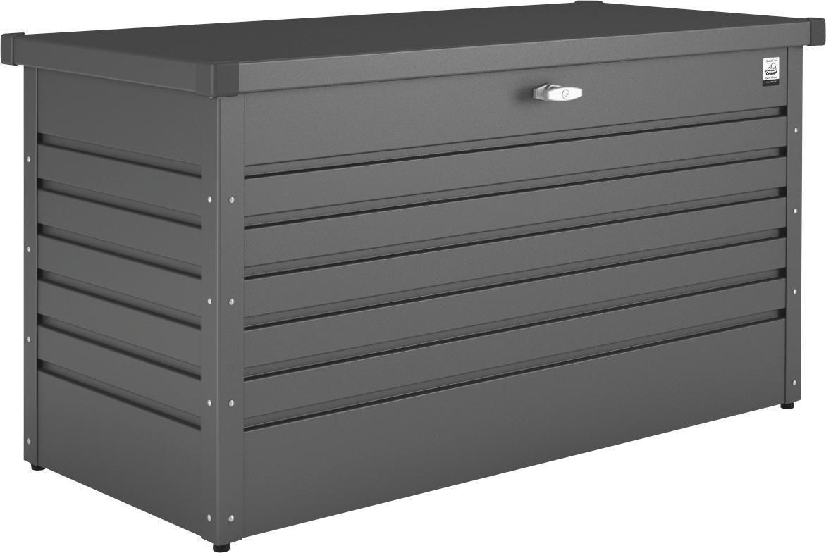 KISSENBOX 160/83/79 cm  - Dunkelgrau, Basics, Metall (160/83/79cm) - Biohort