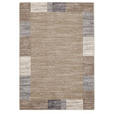 WEBTEPPICH 65/130 cm Sofi Star Braun, Beige  - Beige/Braun, Basics, Textil (65/130cm) - Novel