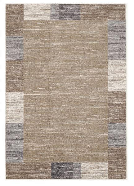 Novel Webteppich Sofi Star Braun, Beige 140x200 cm