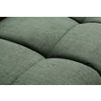 ECKSOFA Grün Mikrofaser  - Schwarz/Grün, KONVENTIONELL, Textil/Metall (313/215cm) - Hom`in
