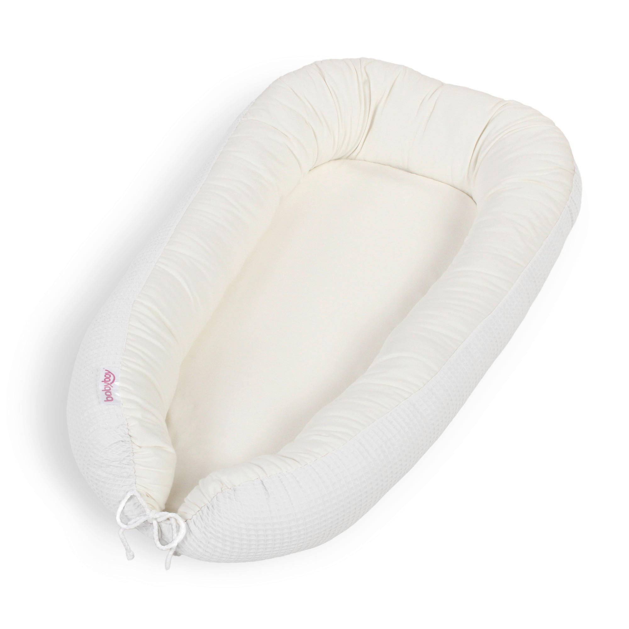 Babybay Kuschelnest Weiß 50x13x90 cm