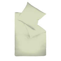 BETTWÄSCHE Satin 200/220 cm  - Jadegrün, Basics, Textil (200/220cm) - Fleuresse