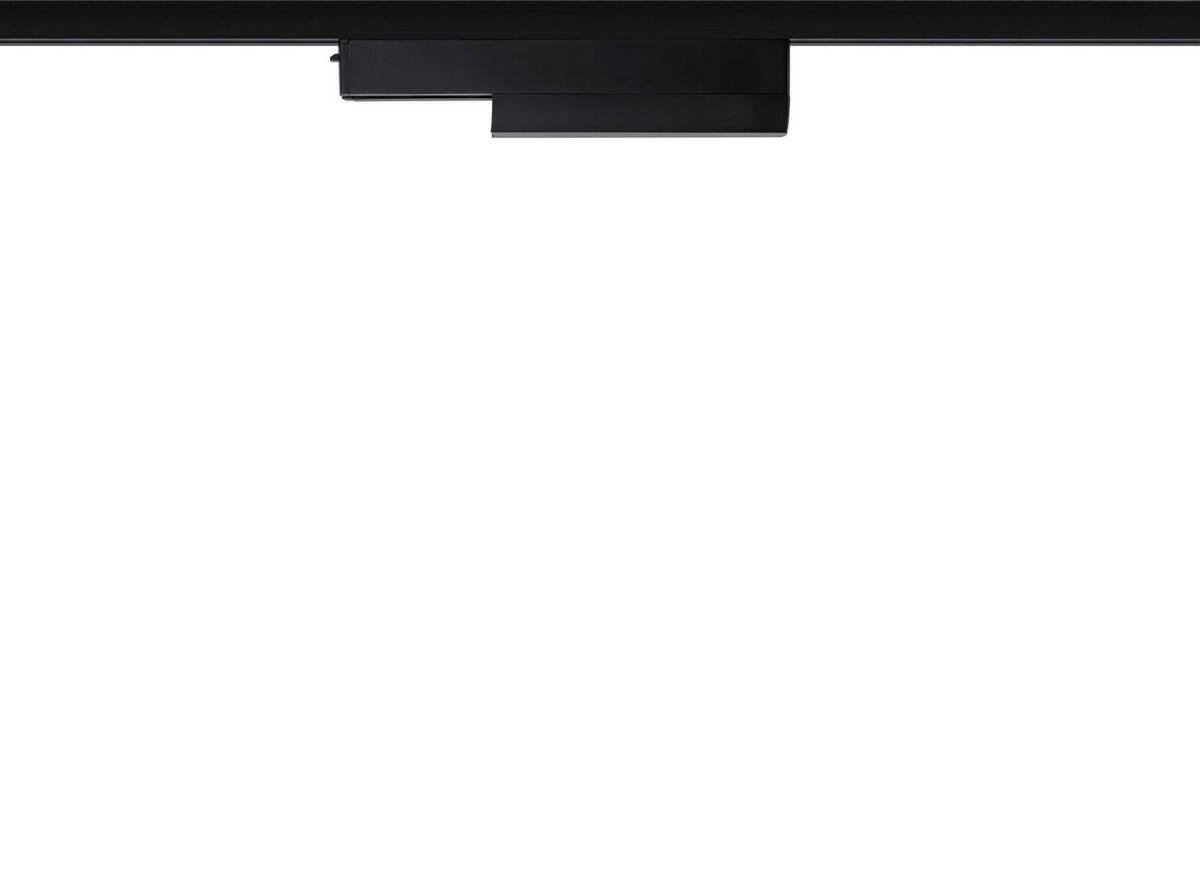 SCHIENENSYSTEM-ADAPTER - Schwarz, Basics, Kunststoff (16,6/5,0cm) - Paulmann