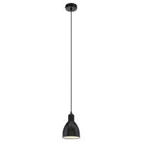 HÄNGELEUCHTE 15,5/110 cm    - Weiss/Schwarz, Design, Metall (15,5/110cm) - Eglo