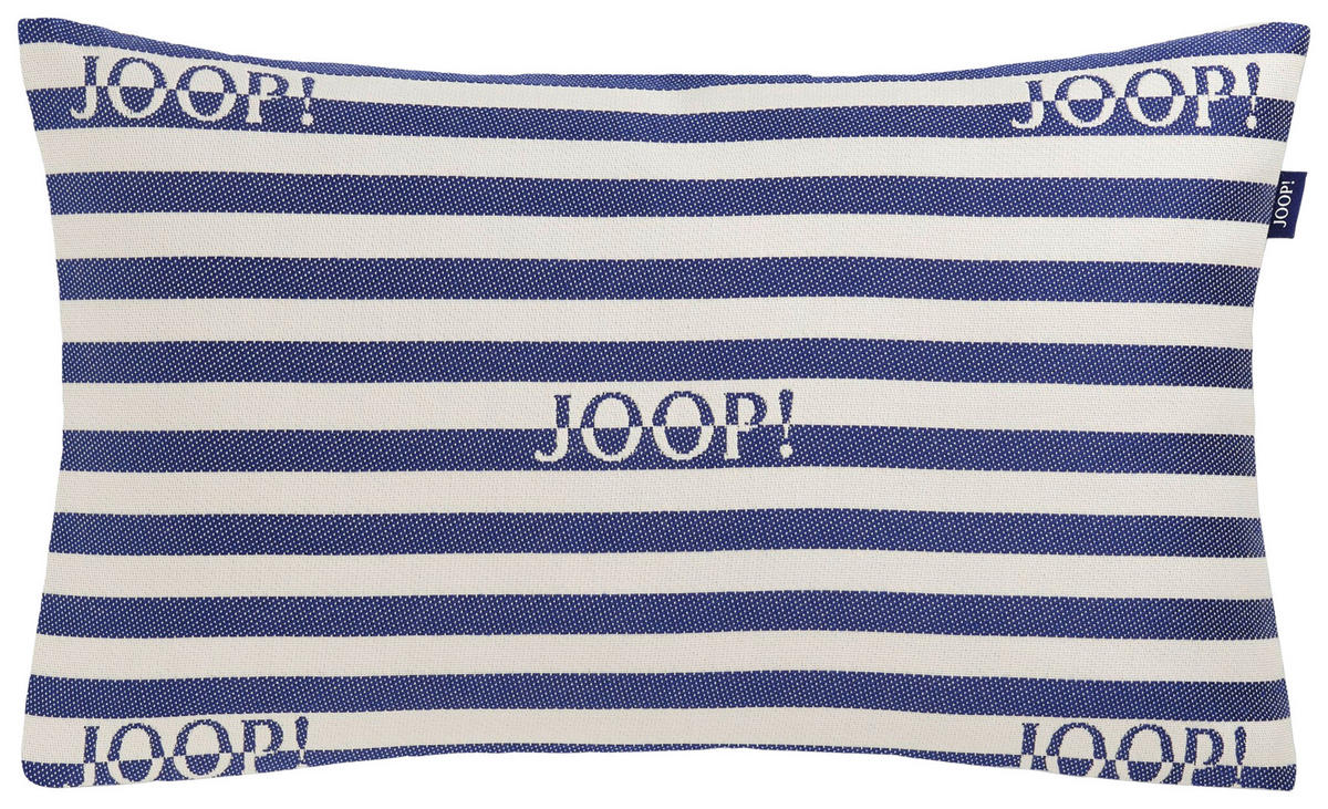 OUTDOOR-KISSEN  - Blau/Weiß, Design, Textil (30/50cm) - Joop!