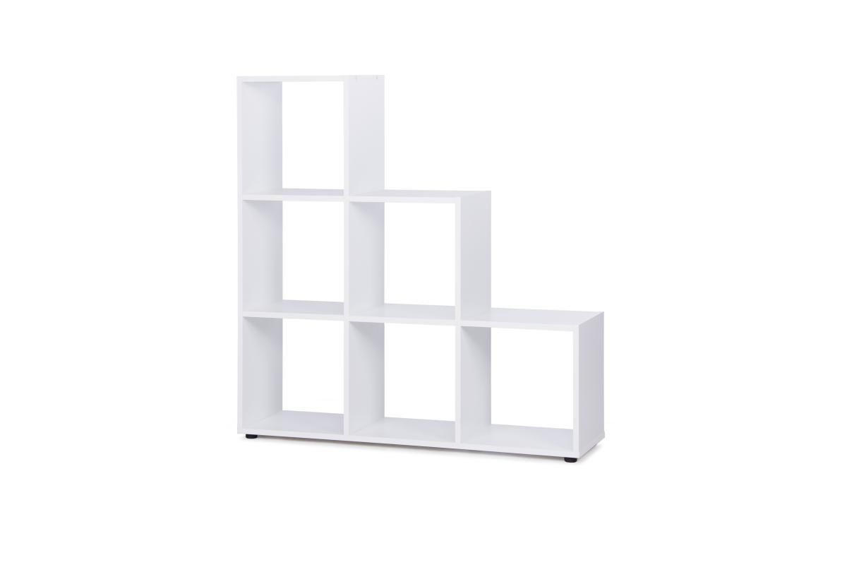REGAL Weiß  - Weiß, Basics, Holzwerkstoff (116/118/33cm) - Carryhome