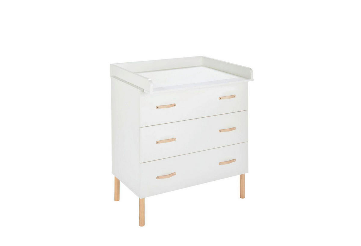BABYZIMMER Melody White  - Buchefarben/Weiß, Basics, Holz/Holzwerkstoff - Schardt
