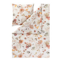 BETTWÄSCHE Impulse Flanell 155/200 cm  - Kastanienfarben, Design, Textil (155/200cm) - Estella