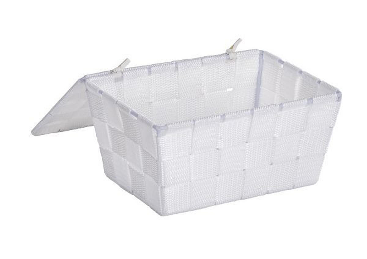 KOSÁR - fehér, Basics, műanyag (19/10/14cm) - Wenko
