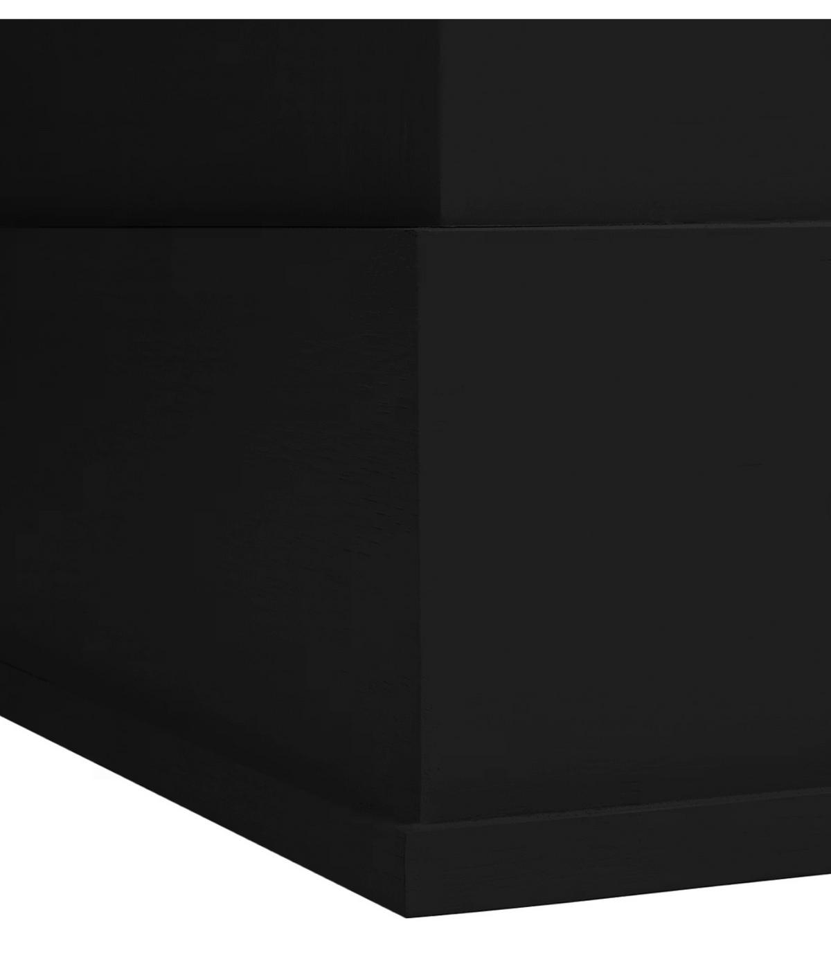 SIDEBOARD UrbanClass  in 190,5/82/49 cm  - Schwarz, LIFESTYLE, Holz (190,5/82/49cm) - Livetastic