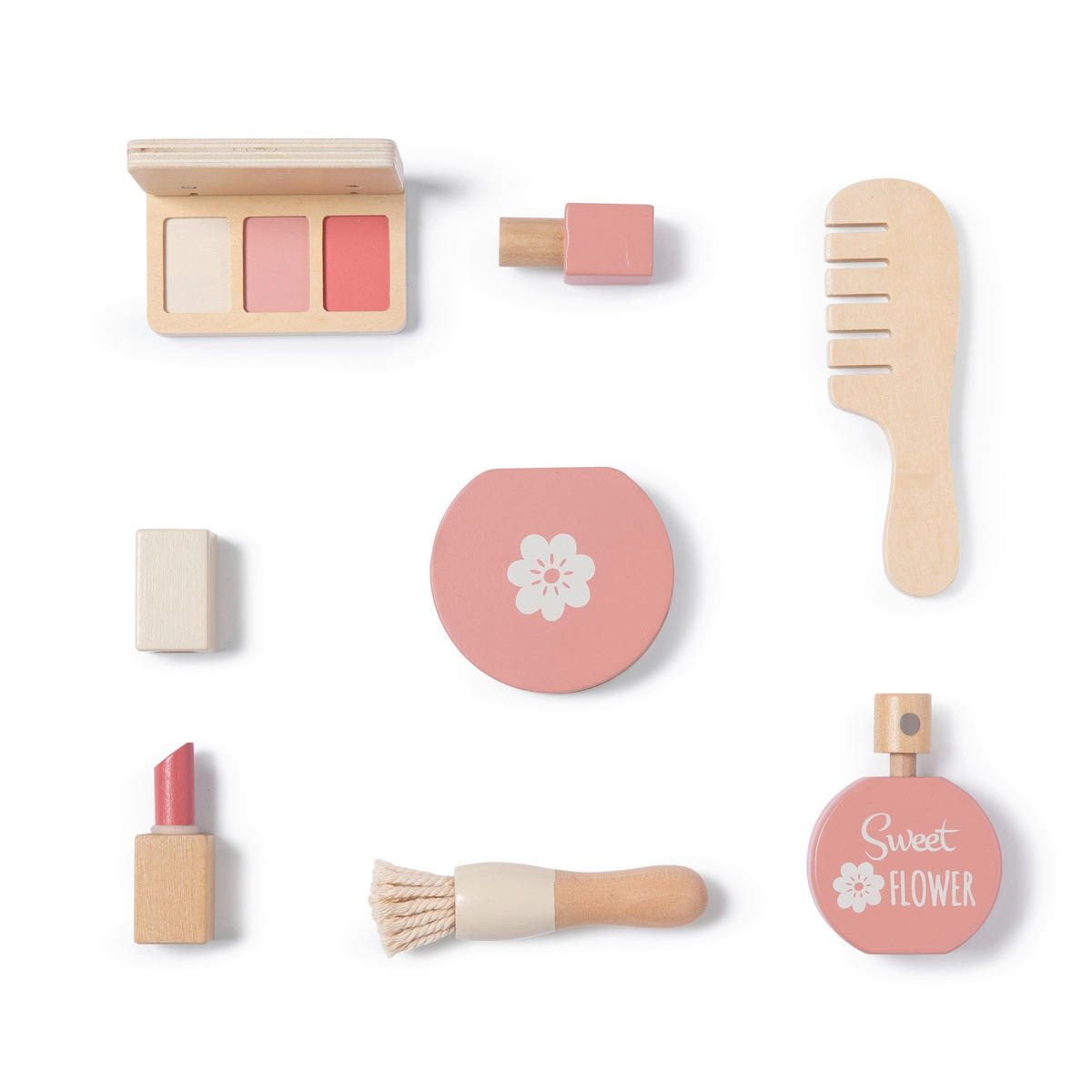 KINDER-STYLINGSET CAMELLIA  - Creme, Basics, Holz (28/19/36cm) - MUSTERKIND
