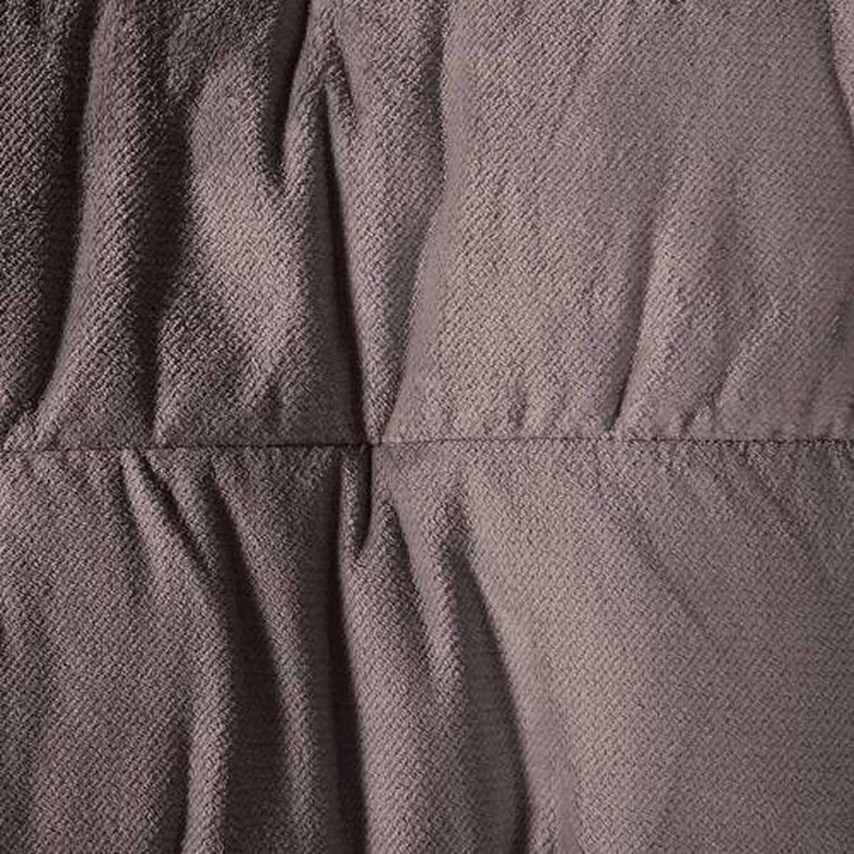 HÖRNSOFFA i plysch lerfärgad  - lerfärgad/svart, Klassisk, textil/plast (265/170cm) - MID.YOU