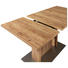 ESSTISCH in Holzwerkstoff, Metall - Edelstahlfarben/Eichefarben, Design, Holzwerkstoff/Metall (130(180)/90/76cm) - Moderano ESSTISCH in Holzwerkstoff, Metall - Edelstahlfarben/Eichefarben, Design, Holzwerkstoff/Metall (130(180)/90/76cm) - Moderano