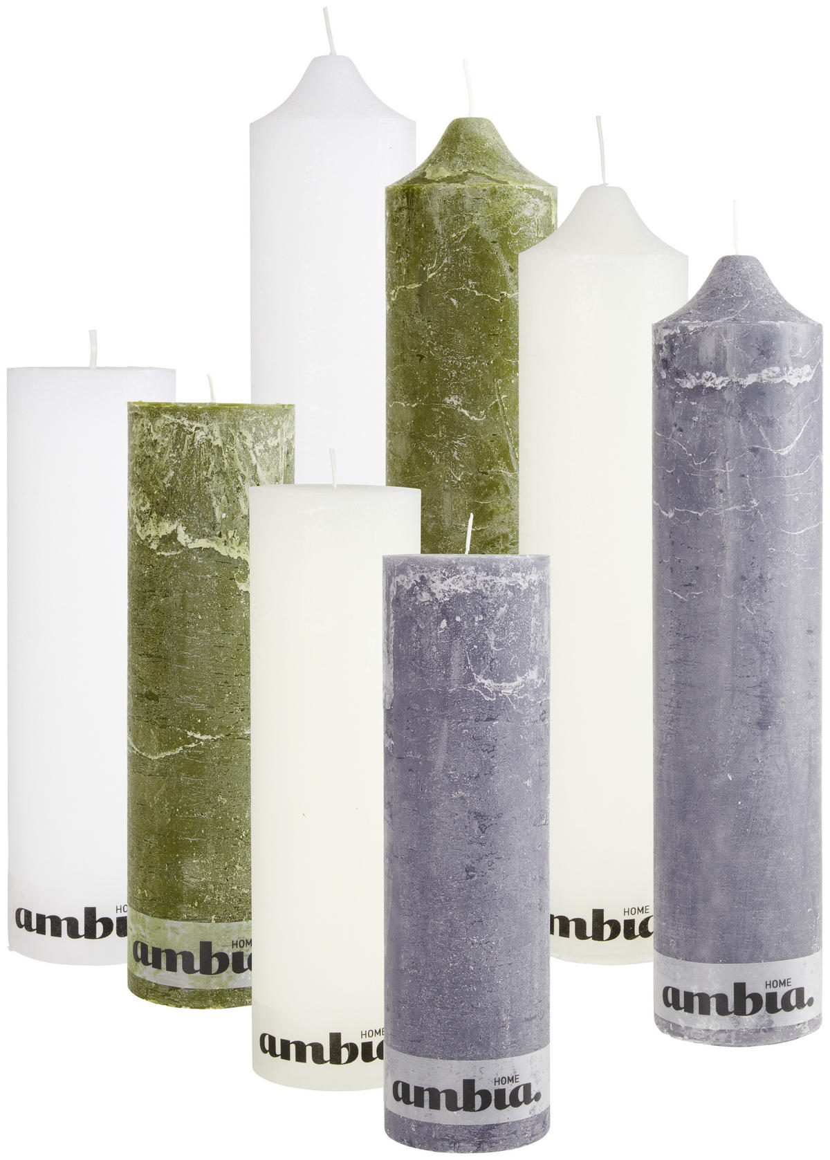 TÖMBGYERTYA 10/45 cm  - Pezsgő, Basics (10/45cm) - Ambia Home