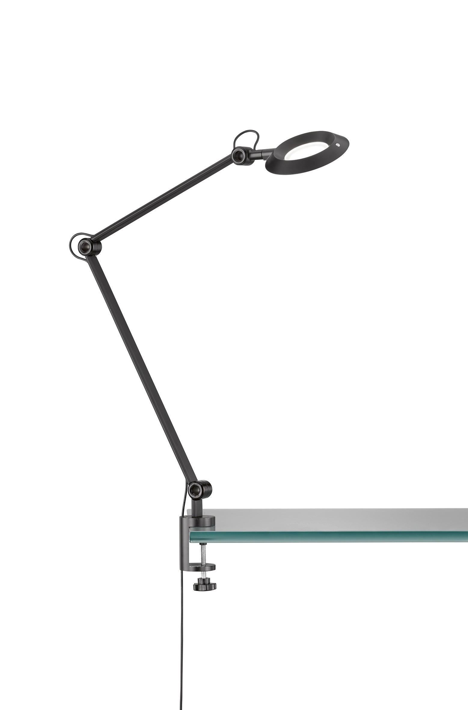 LED-KLEMMLEUCHTE 13,5/65 cm   - Schwarz, Basics, Metall (13,5/65cm) - Schöner Wohnen