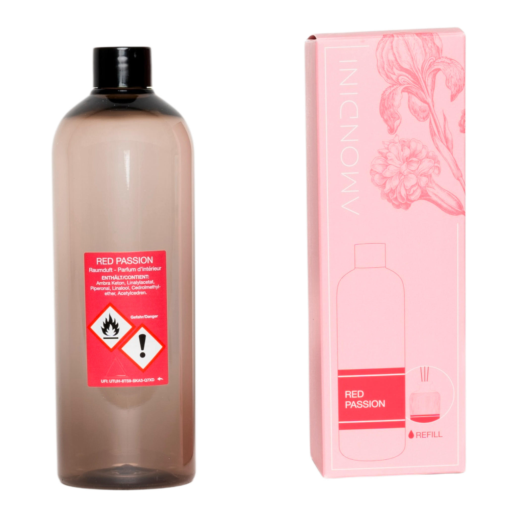 RAUMDUFT-NACHFÜLLUNG 500 ml   - Rot, Basics, Kunststoff (500ml) - Sonnhaus