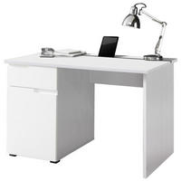 PÍSACÍ STÔL, biela, 120/76/67 cm - biela, Design, kompozitné drevo (120/76/67cm) - Xora