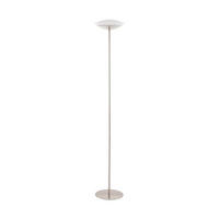 STOJACÍ LED SVÍTIDLO, 29/181,5 cm  - bílá/barvy niklu, Basics, kov/plast (29/181,5cm) - Eglo