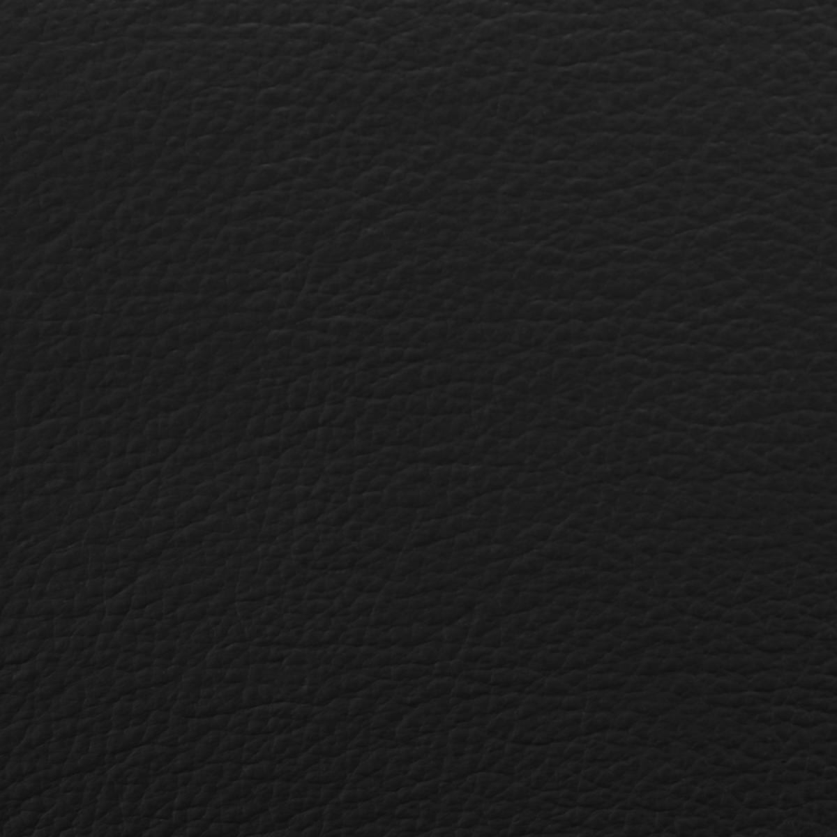 RELAXSESSELSET Lederlook Kombination Echtleder/Lederlook Relaxfunktion, Hocker    - Chromfarben/Schwarz, Design, Leder/Textil (71/105/75cm) - Welnova