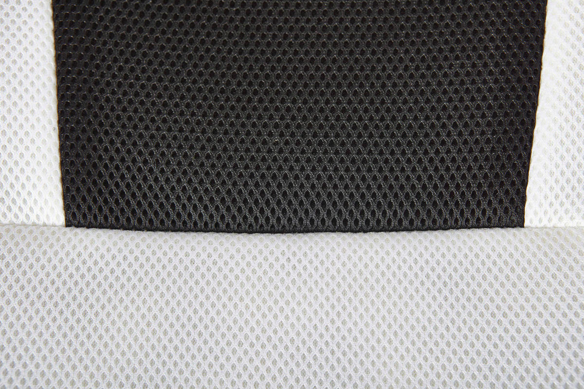 OTOČNÁ ŽIDLE PRO MLÁDEŽ, síť, černá, bílá - bílá/černá, Konvenční, kov/textil (55/85/55cm) - MID.YOU