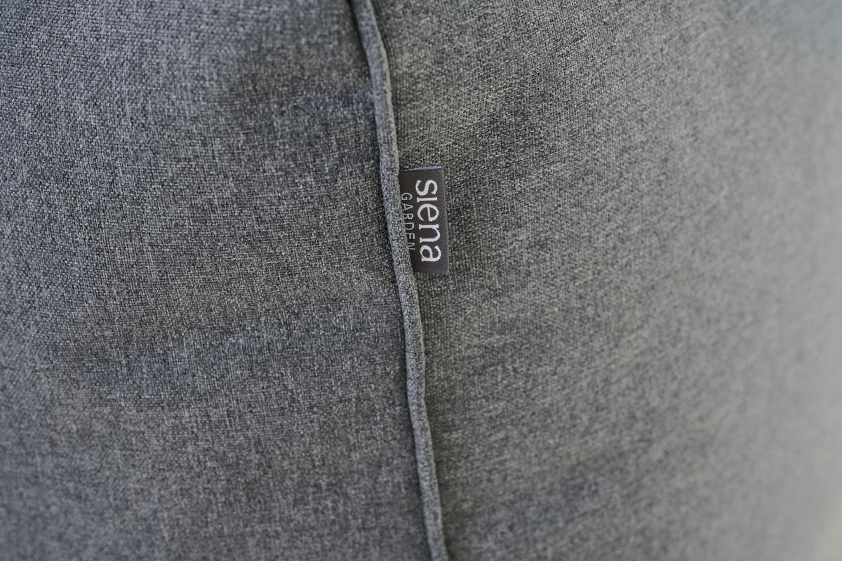 GARTENHOCKER in  - Grau, MODERN, Kunststoff (48/46/46cm) - Siena Garden