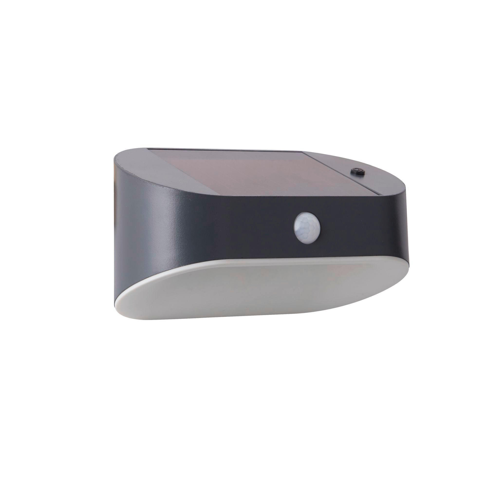 SOLARLEUCHTE Solar 17/9,5/9,5 cm   - Grau, KONVENTIONELL, Kunststoff (17/9,5/9,5cm)