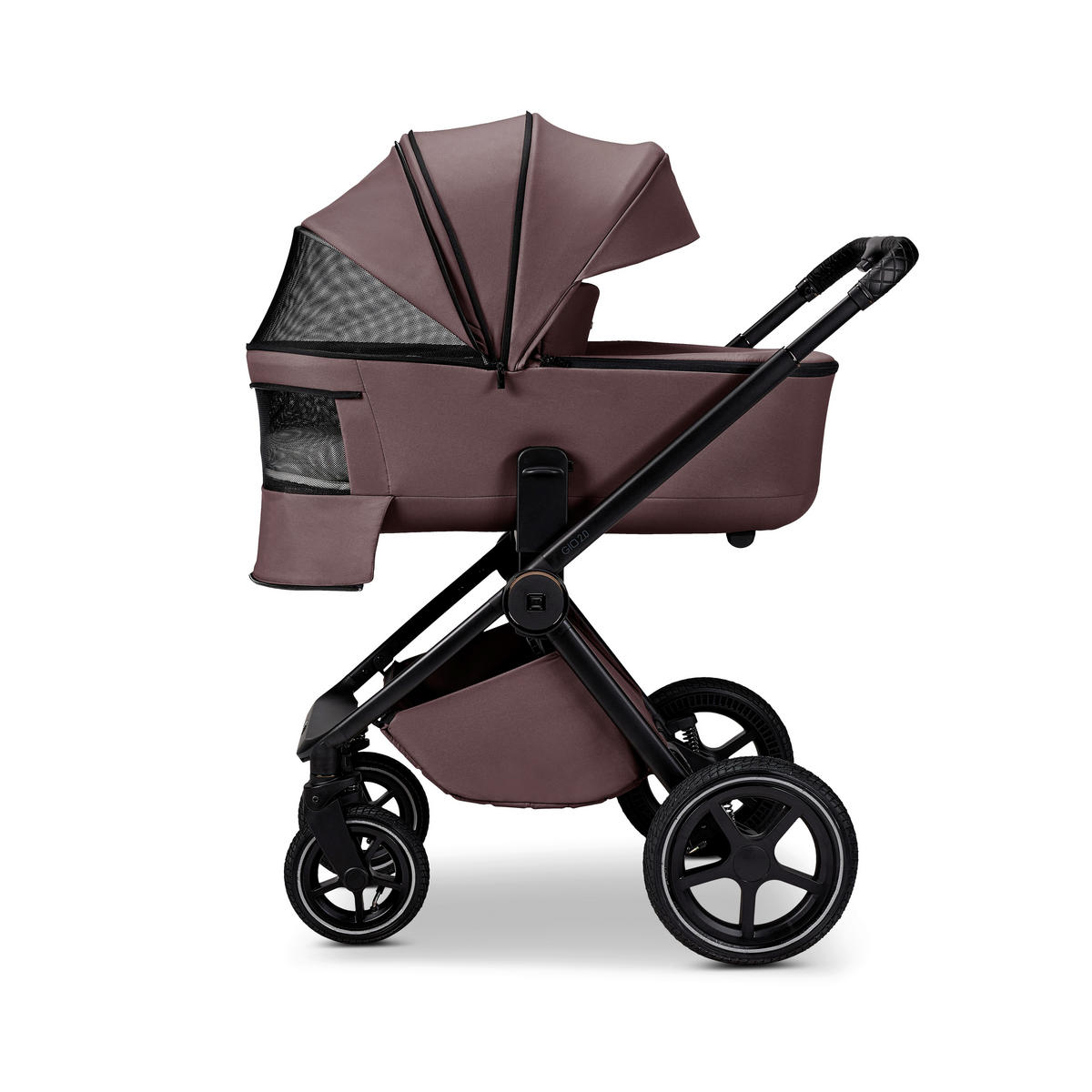 KOMBIKINDERWAGEN  Gio 2.0  Tonka  - Braun, Basics (84/61/114cm) - Moon