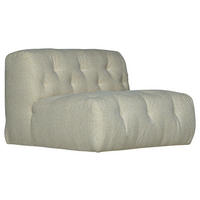 FÅTÖLJ i trä, metall, textil beige  - beige, Klassisk, metall/trä (120/78/112cm) - Niels Andersson