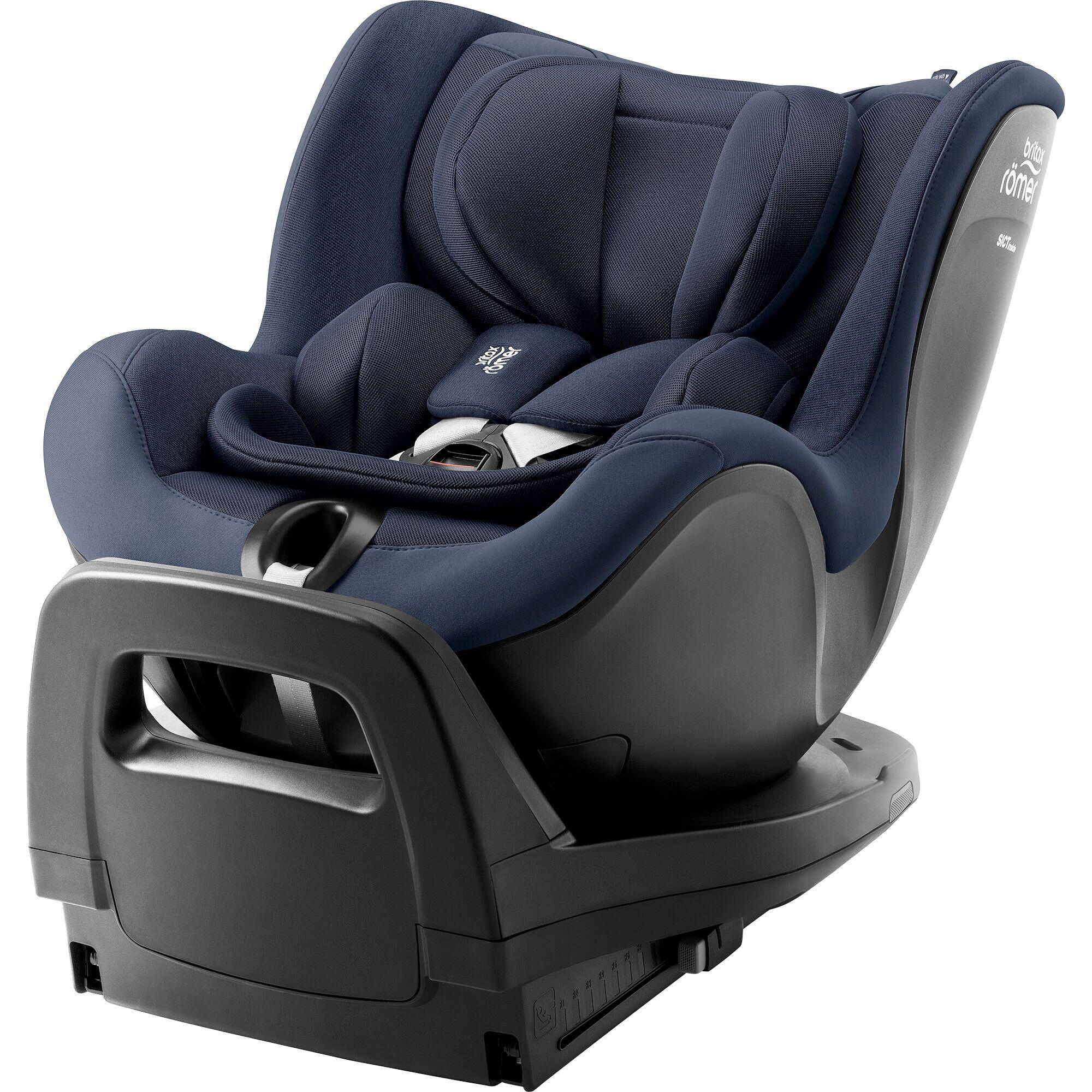 REBOARDER-KINDERSITZ DUALFIX PRO  - Dunkelblau, Basics, Kunststoff/Textil (44/48/74cm) - Britax Römer