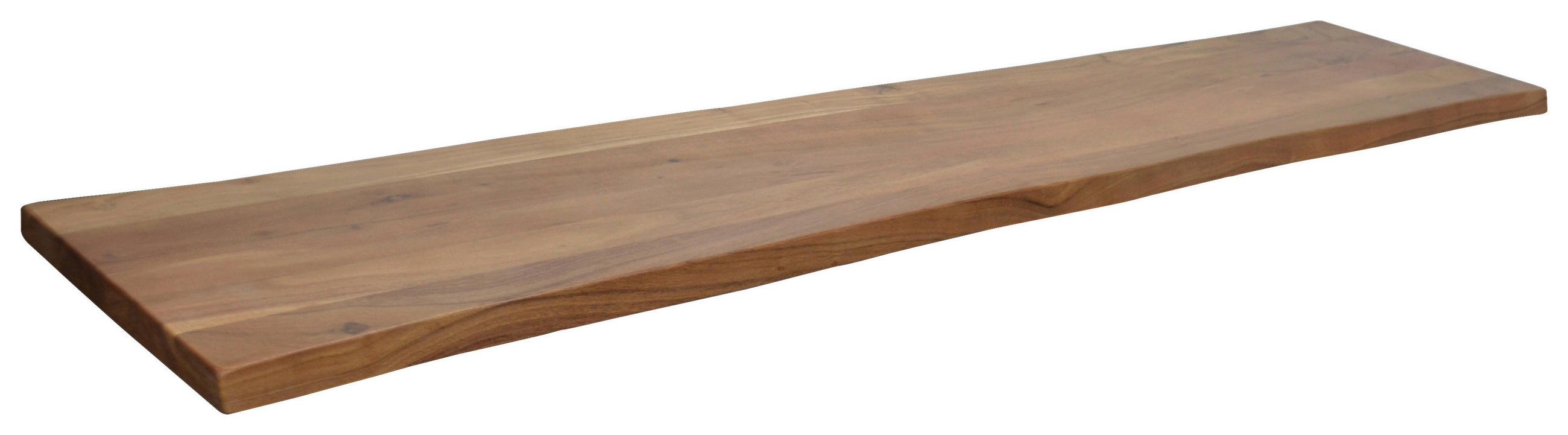 SITZBANKPLATTE in  - Akaziefarben, Natur, Holz (200/3,8/40cm) - Valdera